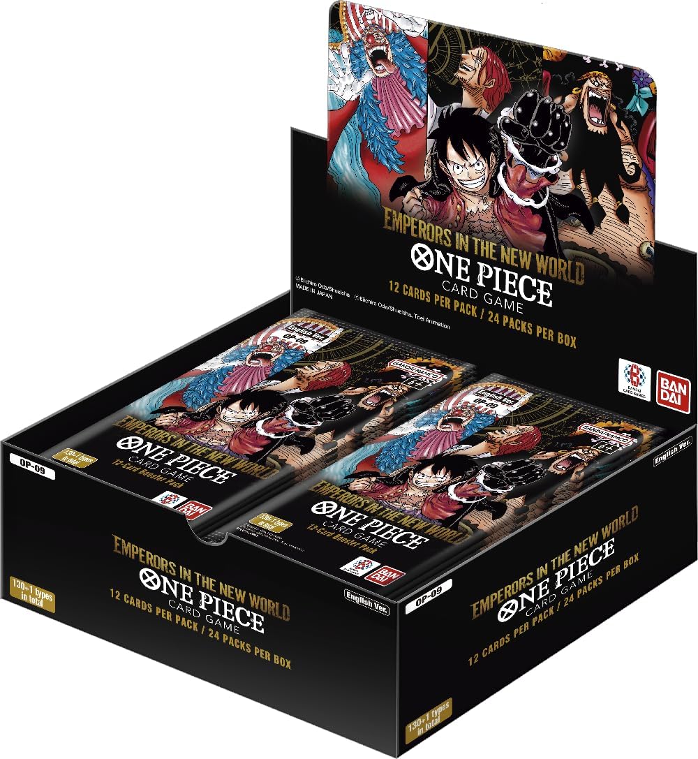 One Piece OP09 Display Emperors In The New World Englisch