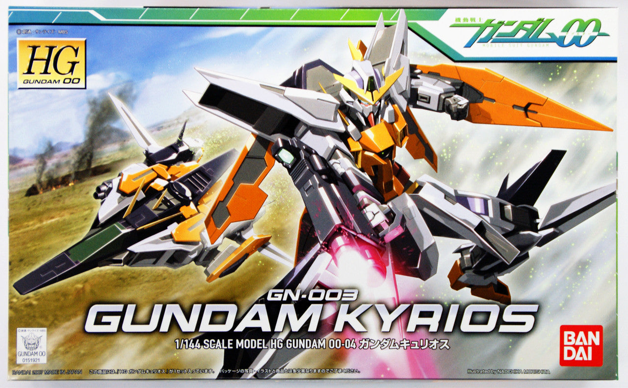 Bandai Gundam OO 04 Gundam KYRIOS HG 1/144 Model Kit