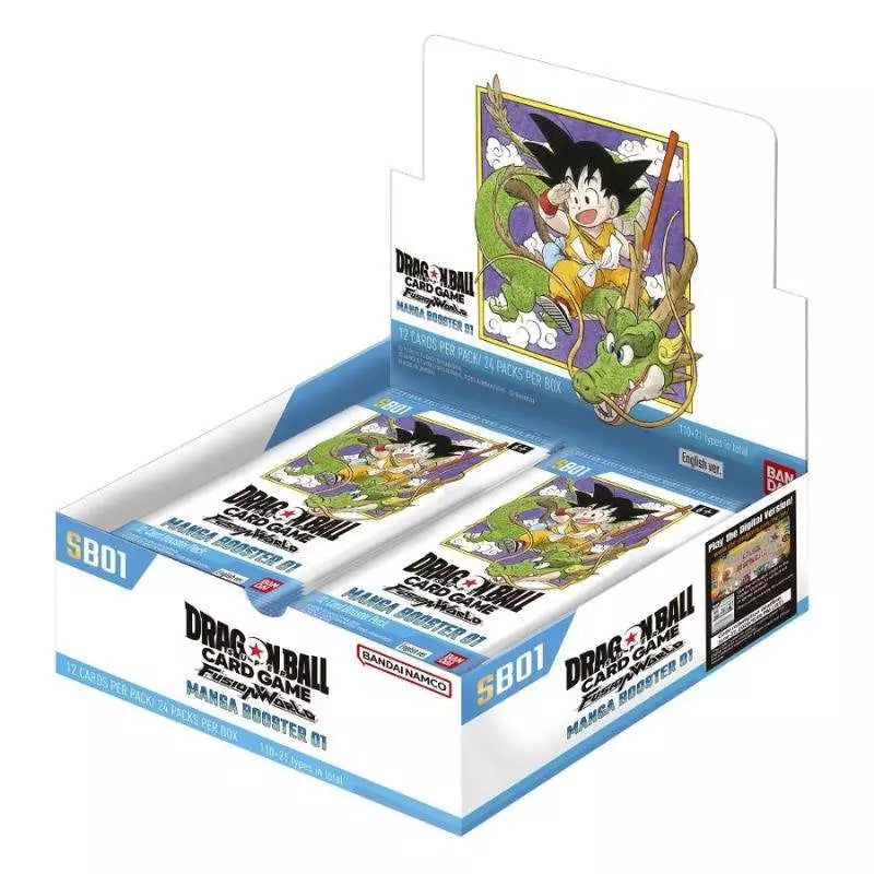 Dragon Ball Fusion World SB01 Manga Booster Display Englisch