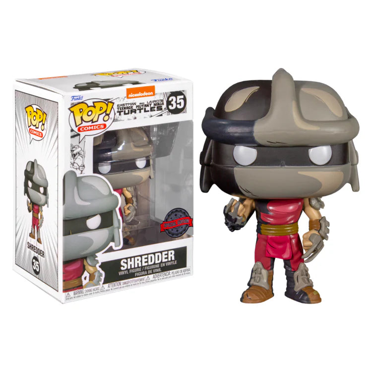 Funko POP! Shredder 35 Comics TMNT Teenage Mutant Ninja Turtles