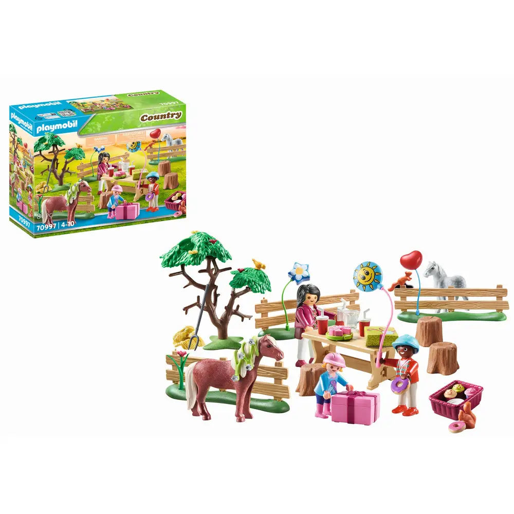 Playmobil Country 70997 Kindergeburtstag auf dem Ponyhof 81 Teile