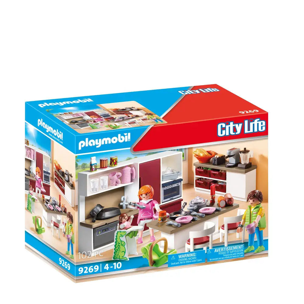 Playmobil City Life 9269 Große Familienküche 102 Teile