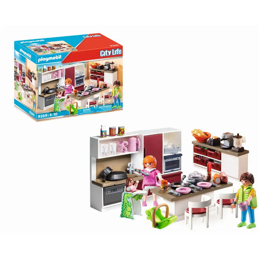 Playmobil City Life 9269 Große Familienküche 102 Teile