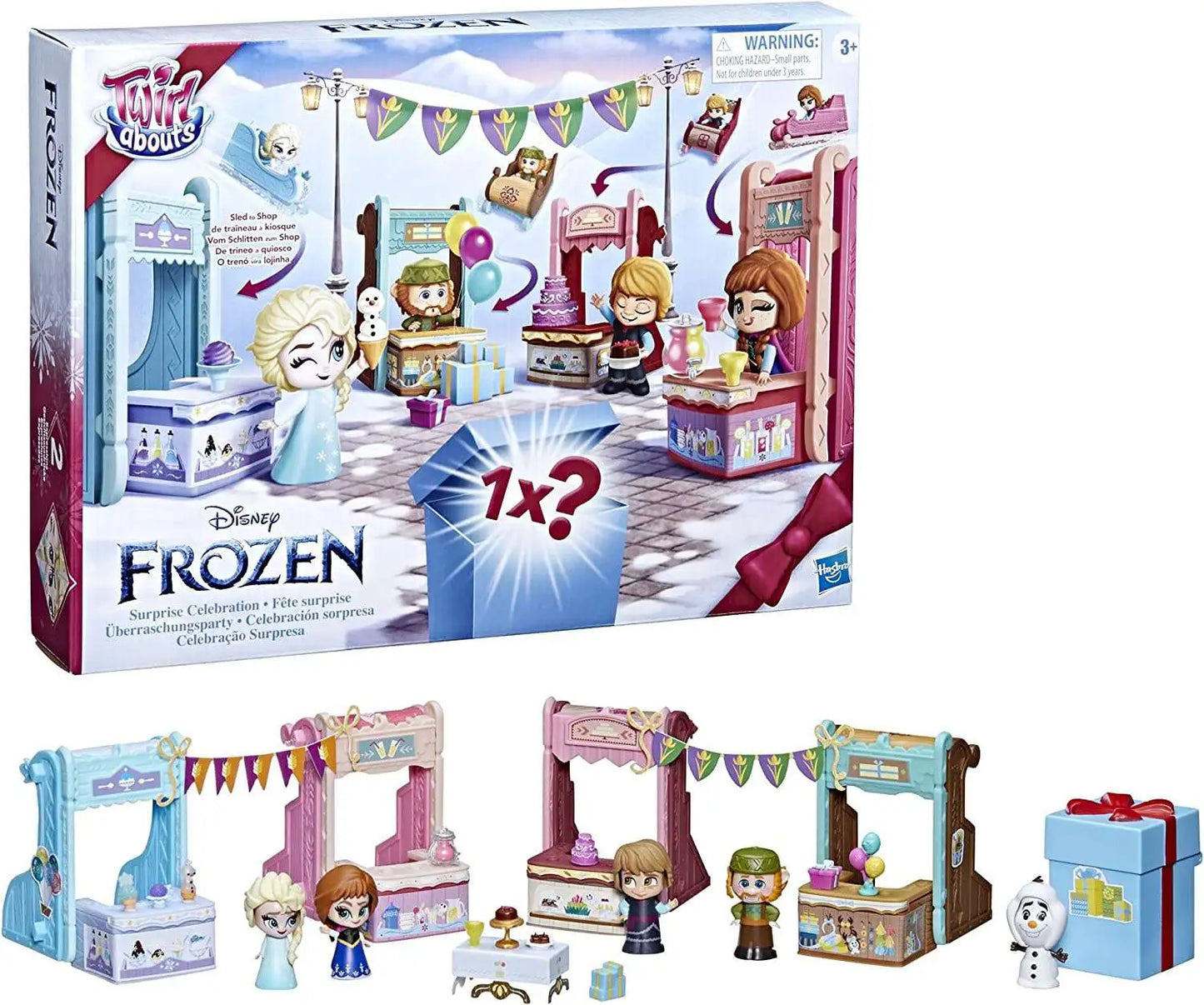 Hasbro Disney Frozen 2 Twirlabouts Surprise Celebration Überraschung Spielfiguren Set