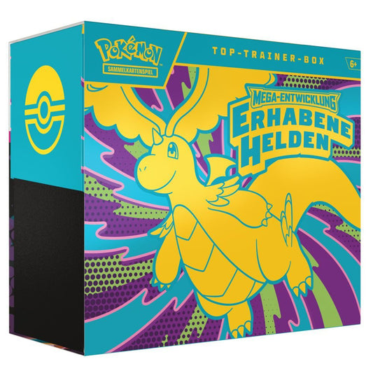 Pokémon Erhabene Helden Top Trainer Box Deutsch