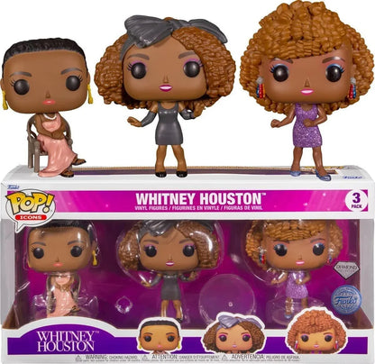 Funko Pop! Whitney Houston 3er-Pack