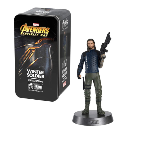 Eaglemoss Hero Collector Marvel Avengers Infinity War Winter Soldier Metall Figur 14cm