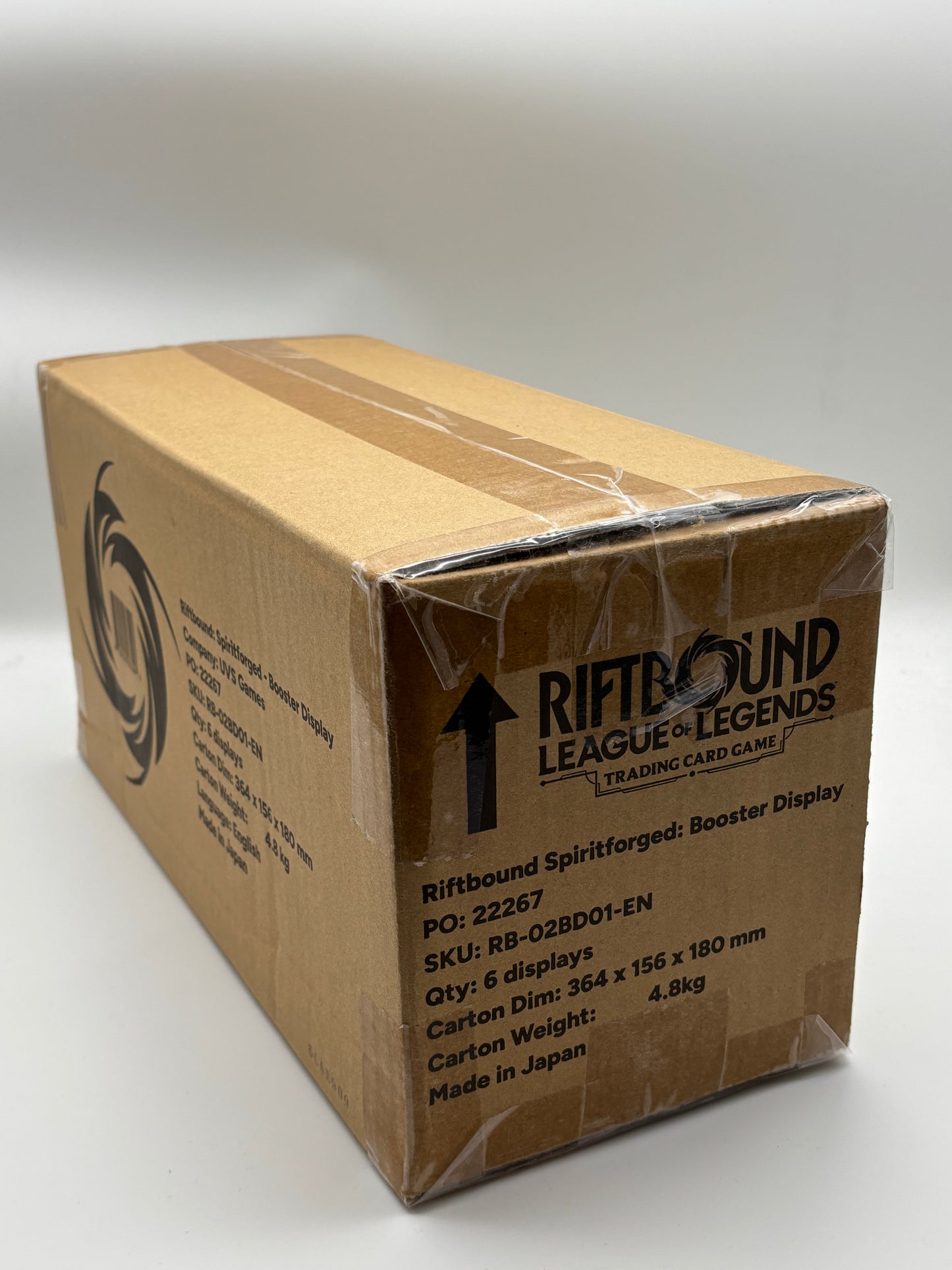 Riftbound: League of Legends Spiritforged Sealed Case (6x Display) Englisch