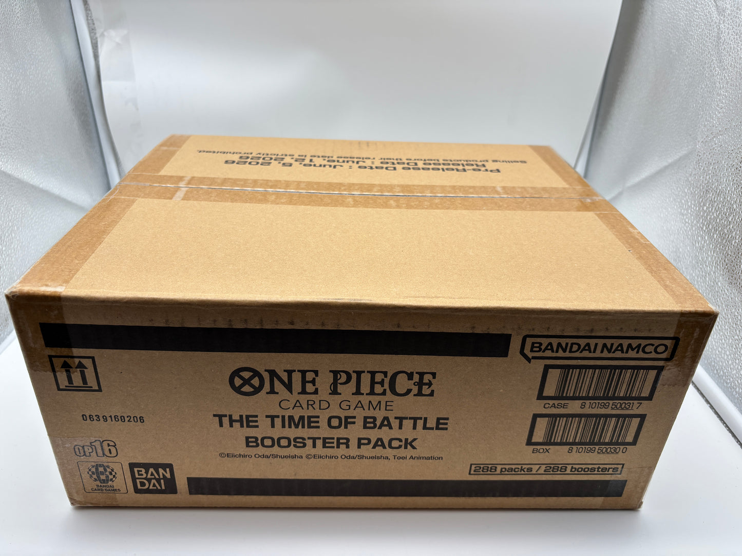 One Piece TCG OP16 Case Englisch The Time Of Battle Sealed (12xDisplay)
