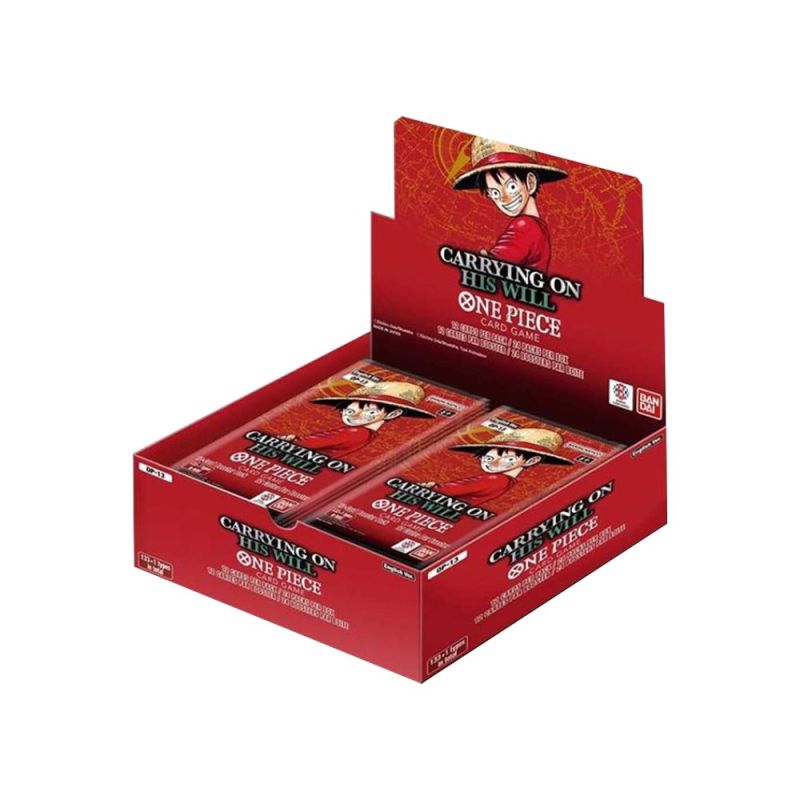 One Piece OP13 Display Carrying On His Will (24 Booster) Englisch