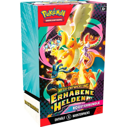 Pokémon Mega Entwicklung Erhabene Helden Boosterbundle Deutsch
