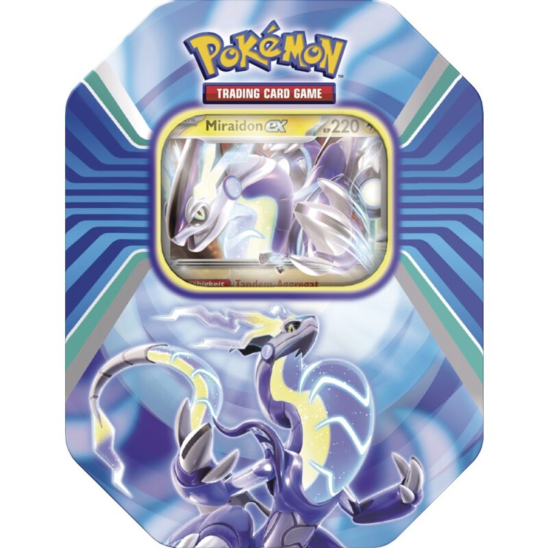 Pokémon Miraidon ex Sommer Tin Box 2023 Deutsch