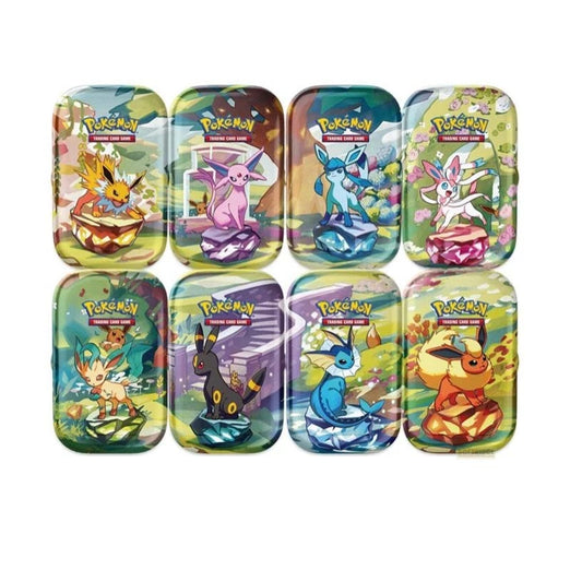 Pokémon Prismatische Entwicklungen Mini Tin Deutsch (zufälliges Artwork)