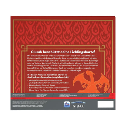 Pokémon TCG: Glurak EX - Super-Premium-Kollektion Deutsch
