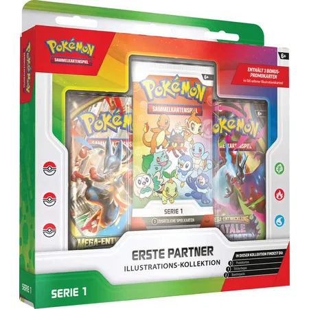 Pokemon Illustrations-Kollektion Erste Partner: Serie 1 Deutsch