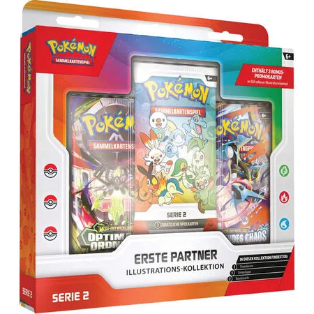 Pokemon Illustrations-Kollektion Erste Partner: Serie 2 Deutsch