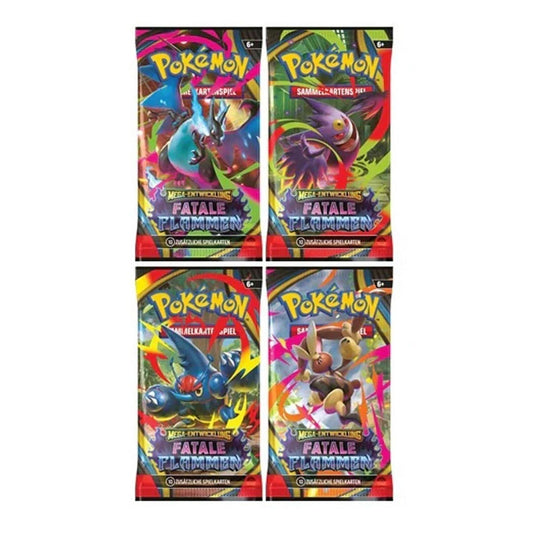 Pokémon Mega Entwicklung - Fatale Flammen Booster Deutsch