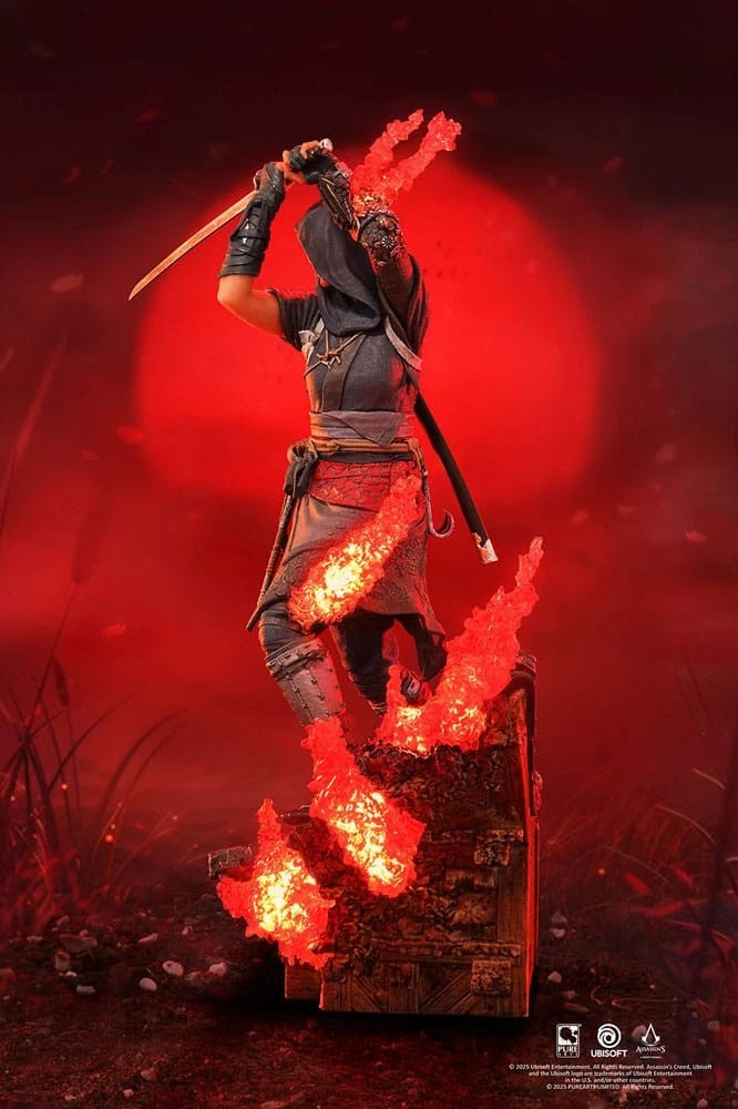 PureArts Assassin´s Creed Shadows Figur - Animus Naoe Light UP 28cm