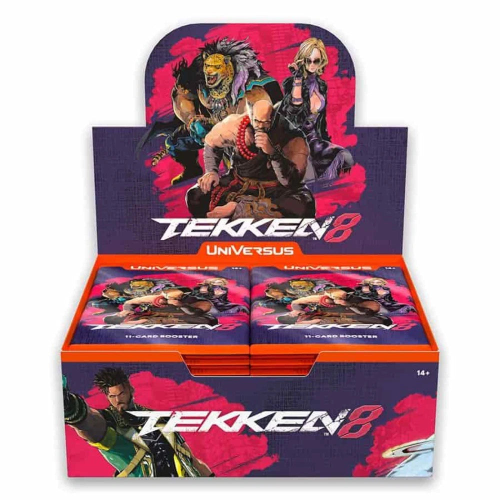 Tekken 8 TCG Booster Display Englisch CCG 24 Booster Sealed