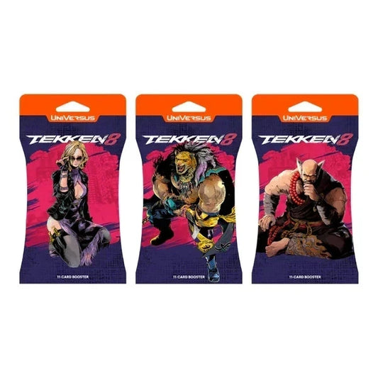 Tekken 8 TCG Sleeved Booster Englisch CCG Sealed