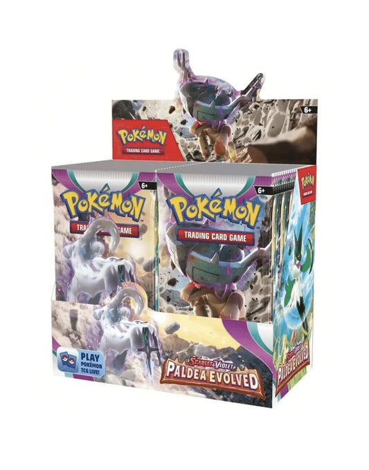 Pokémon Paldea Evolved Display 36 Booster Englisch