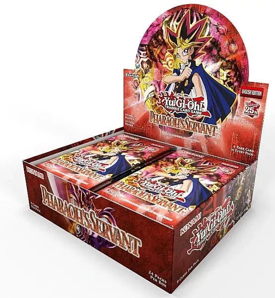 Yu-Gi-Oh! 25th Anniversary Display Pharaos Servant PSV Englisch